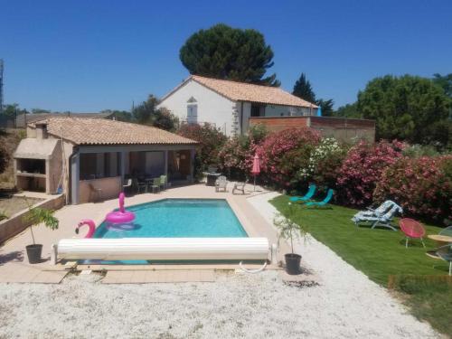 Πισίνα στο ή κοντά στο Le gite aux oliviers