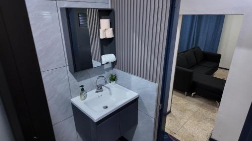 Koupelna v ubytování Jetsetter's Haven