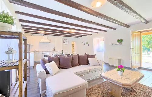 Χώρος καθιστικού στο Beautiful Home In Barban With Private Swimming Pool, Can Be Inside Or Outside