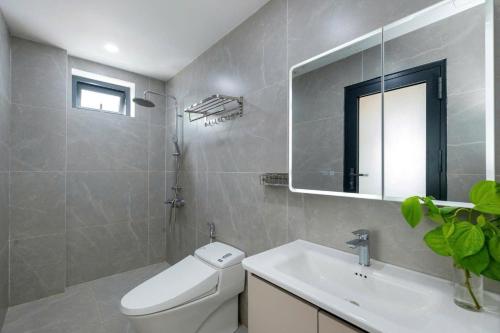Koupelna v ubytování Villages Hồ Bơi Vũng Tàu Bãi Sau