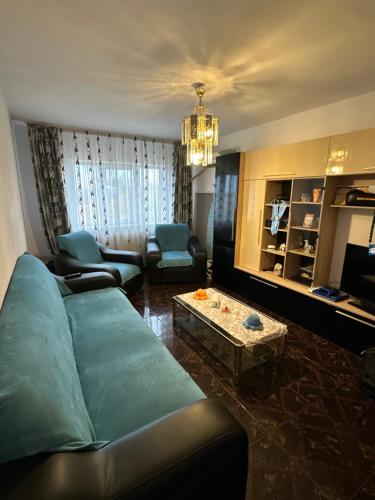 Posezení v ubytování Apartament