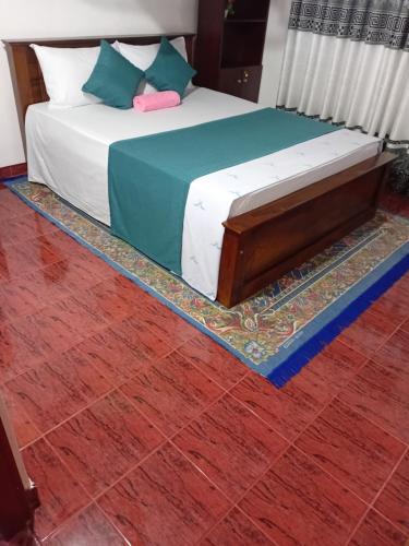 Postel nebo postele na pokoji v ubytování Bell 412