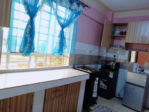 Η κουζίνα ή μικρή κουζίνα στο Sereni Homestays