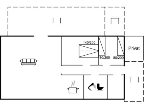 Půdorys ubytování Holiday Home Rikhard - 75m from the sea by Interhome
