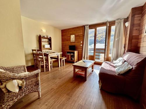 Studio lumineux 4 pers., balcon sud, pieds des pistes - Serre Chevalier - FR-1-330F-120