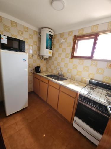 Køkken eller tekøkken på Arpón