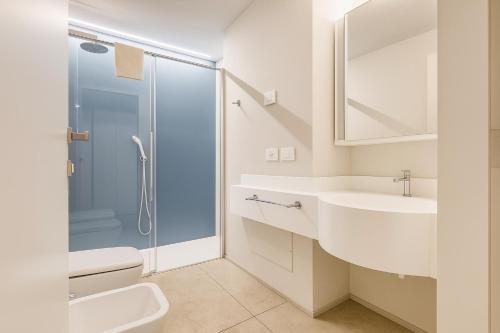 Koupelna v ubytování Torre Milano Luxury Suite Gym-Pool&Rooftop