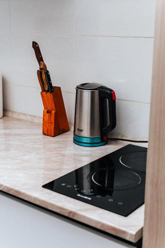 Una cocina o cocineta en Testimiteanu Two