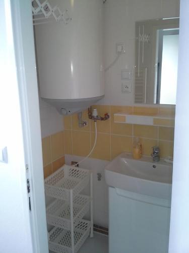 Koupelna v ubytování Apartmán Hastrmánek, Kvilda 3