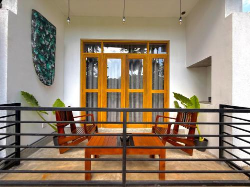 Μπαλκόνι ή βεράντα στο Little J villa