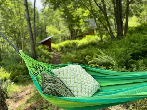 Zahrada ubytování Small Cabin With Outdoor Kitchen By Forest Stream