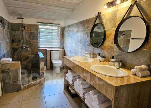 Koupelna v ubytování Only Moorea