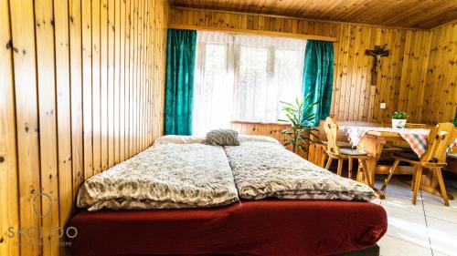 Postel nebo postele na pokoji v ubytování Haus Jägerheim, Herbriggen