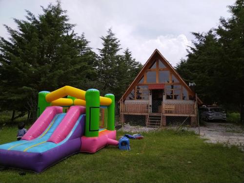 Herní místnost nebo prostor pro děti v ubytování Cabaña Familiar