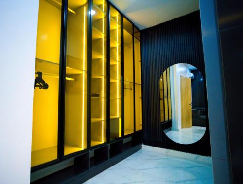 Koupelna v ubytování Le ChriShol