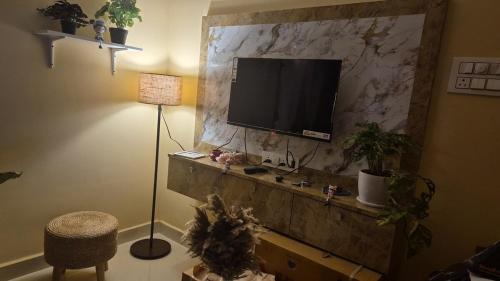 Koupelna v ubytování Boho Life - Entire flat in kondapur