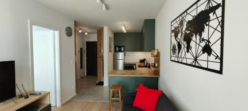Apartament Nova Graniczna-Centrum - klimatyzacja, bezpłatny podziemny parking, self check-in