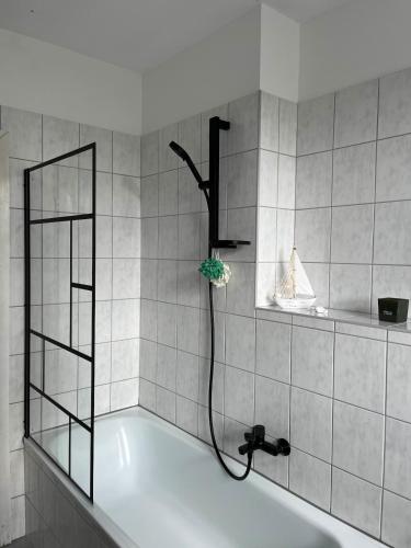 Koupelna v ubytování Apartment Rosi - Gemütliche und moderne Ferienwohnung in der Innenstadt