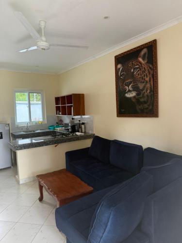 Η κουζίνα ή μικρή κουζίνα στο Langai Villa