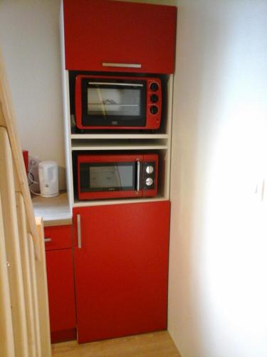 Dapur atau dapur kecil di Gîte de la Rotterie