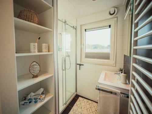 Koupelna v ubytování Gräbendorfer See Resort