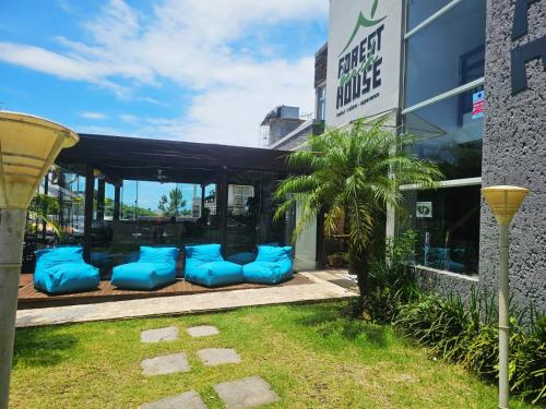 Zahrada ubytování Foresthouse Beach Hostel