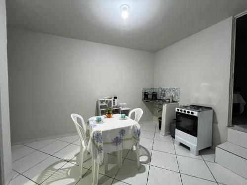 Η κουζίνα ή μικρή κουζίνα στο Recanto Canuto D