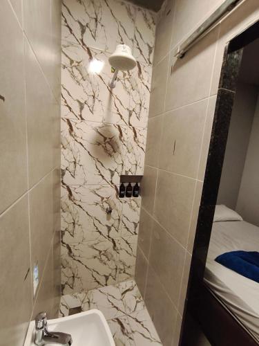 Ένα μπάνιο στο Suíte Encantos do Natal