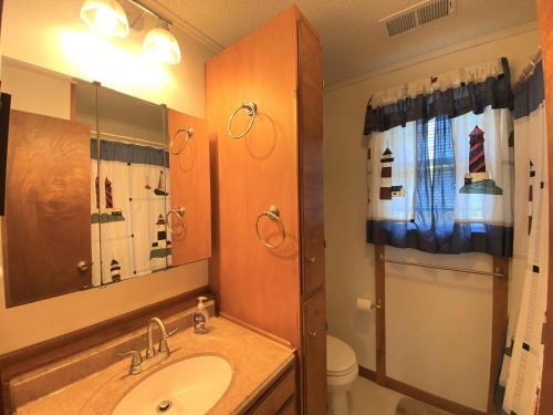 Koupelna v ubytování Corner Pocket