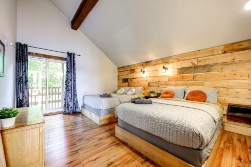 Ένα ή περισσότερα κρεβάτια σε δωμάτιο στο Le Château