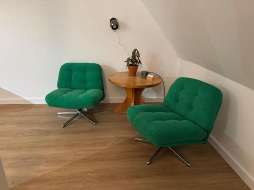 Posezení v ubytování Wohnen im alten Standesamt High 5