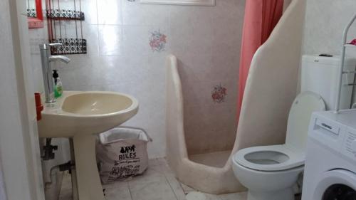 Phòng tắm tại Casa della nonna