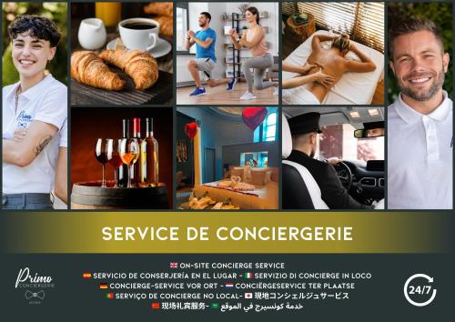 Certifikát, hodnocení, plakát nebo jiný dokument vystavený v ubytování "La Revenderie", appartement calme sur cour privative, hyper centre de Nevers by PRMO C0NCIERGERIE