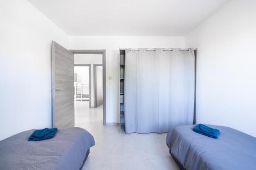 Postel nebo postele na pokoji v ubytování Maison détente Ambiance cosy près d'Arles Nîmes