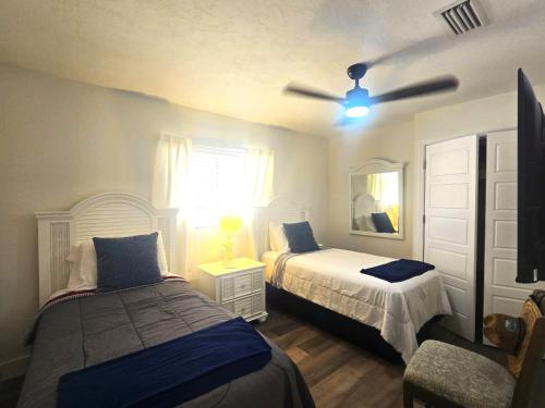 Voodi või voodid majutusasutuse An Island Getaway at Palm Tree Villas toas