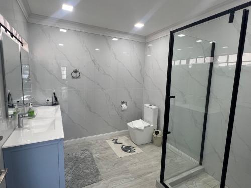 Koupelna v ubytování Happy Dolphin Villa