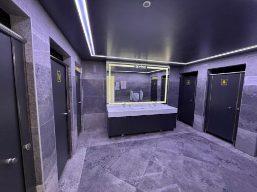 Koupelna v ubytování Gökçe Pansiyon - Only men