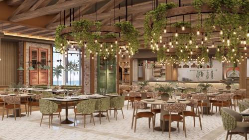 Un restaurante o sitio para comer en Beach Palace Family Resort & Spa - All Inclusive