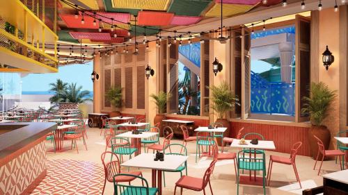 Un restaurante o sitio para comer en Beach Palace Family Resort & Spa - All Inclusive