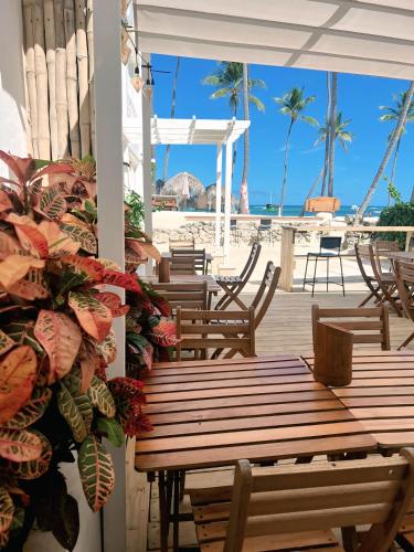 En balkon eller terrasse på Punta Cana Beach Pool Bavaro 1