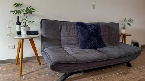 Posezení v ubytování Kiintea Apartament