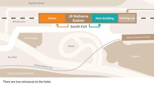 een kaart van de Oekraïense ambassade in Jeruzalem bij HOTEL DREAM GATE maihama in Urayasu