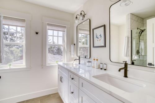 Et badeværelse på White Heron