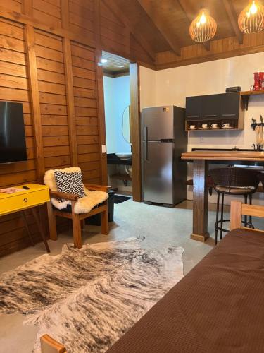 Kuchyň nebo kuchyňský kout v ubytování Sítio Rancho Mineiro