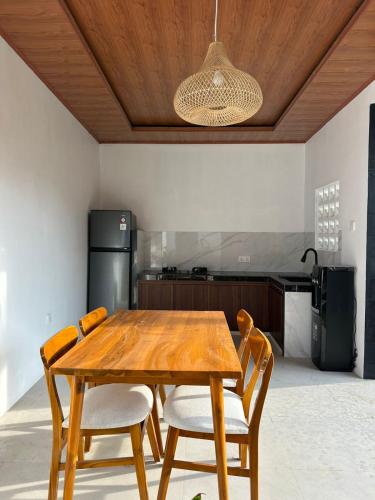 Køkken eller tekøkken på yudis homestay