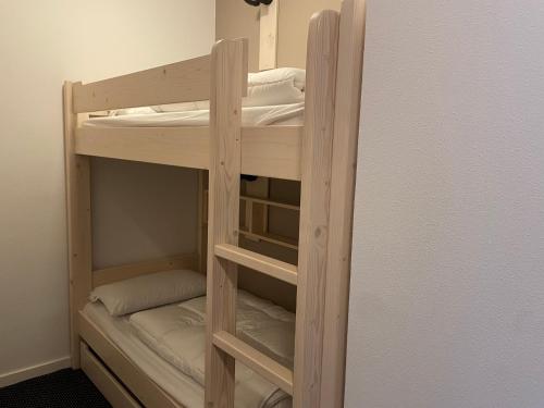 Μία ή περισσότερες κουκέτες σε δωμάτιο στο Studio Gourette 31m², 4 pers, animaux admis - FR-1-860-48