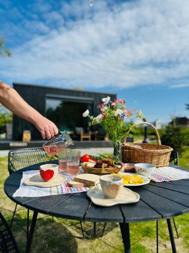 Mad i chaletet eller i nærheden