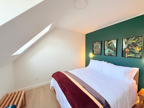 Postel nebo postele na pokoji v ubytování The Wild Oak