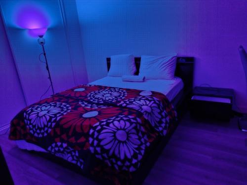 Postel nebo postele na pokoji v ubytování Claude 26