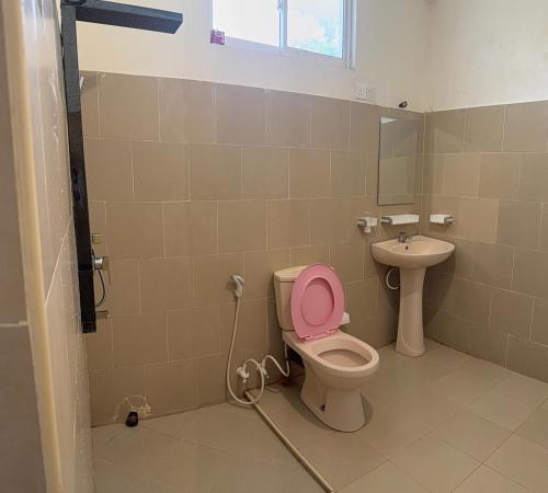 Koupelna v ubytování LeafStone Guest